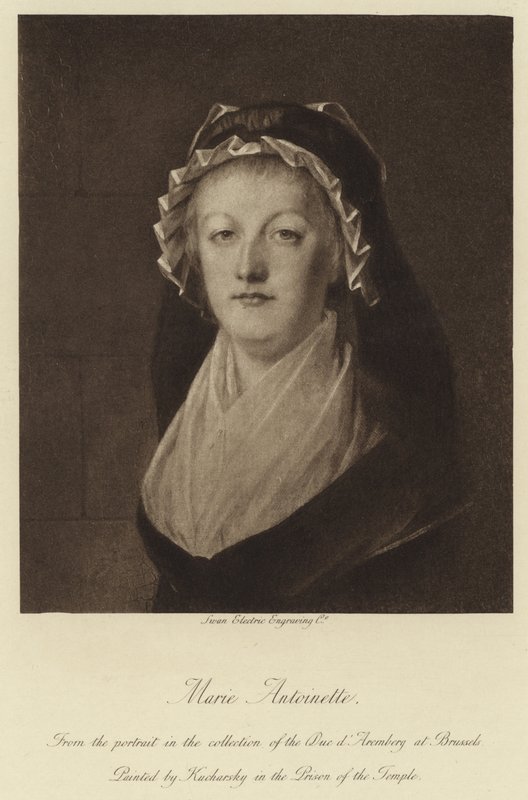 Marie Antoinette - Dronning af Frankrig af French School