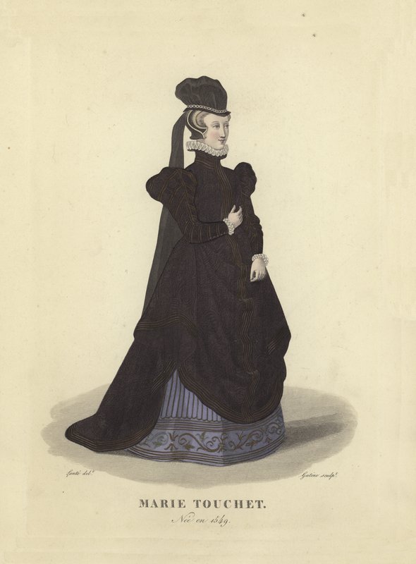 Marie Touchet, elskerinde til kong Charles IX af Frankrig af French School