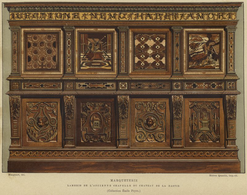 Marquetry af French School