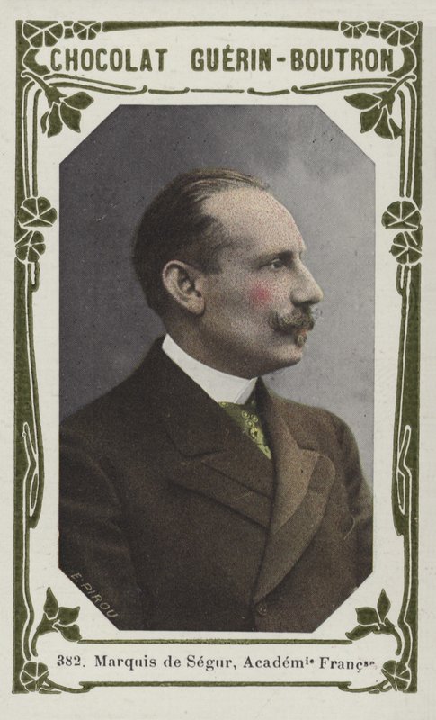 Marquis de Segur, French Academy (farvet foto) af French School