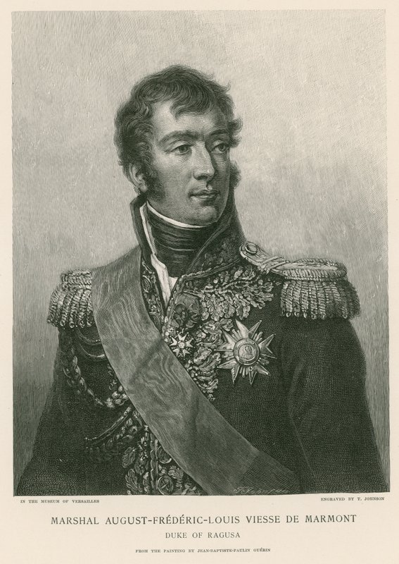 Marskal August-Frederic-Louis Viesse de Marmont af French School