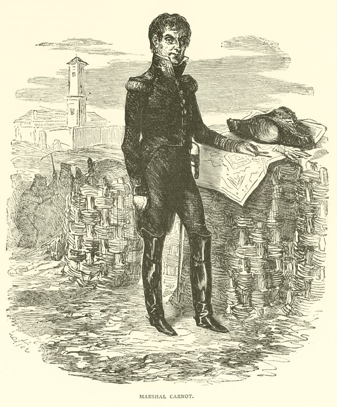 Marshal Carnot (gravering) af French School