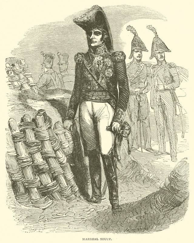 Marshal Soult (gravering) af French School