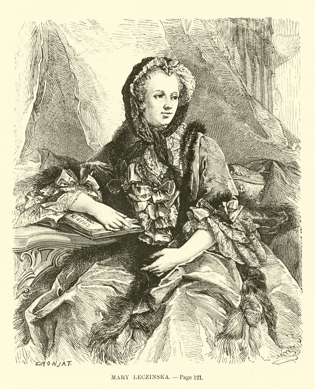 Mary Leczinska af French School
