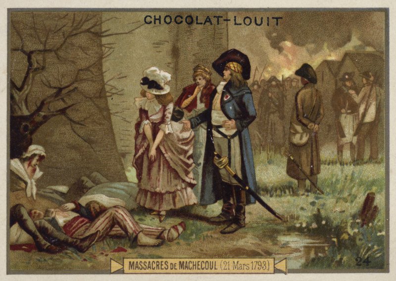 Massakrerne i Machecoul, den franske revolution, 21. marts 1793 af French School