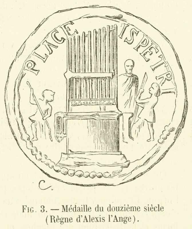 Medalje fra det tolvte århundrede, Reign of Alexis the Angel (gravering) af French School