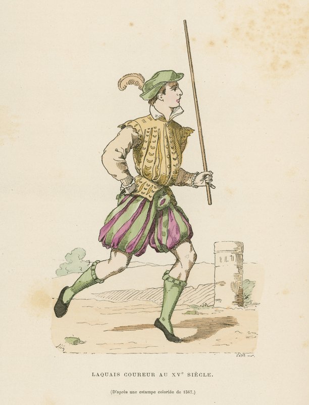 Messenger, 15th Century  af French School