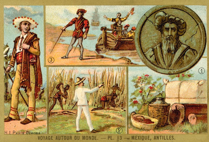 Mexico og Antillerne af French School