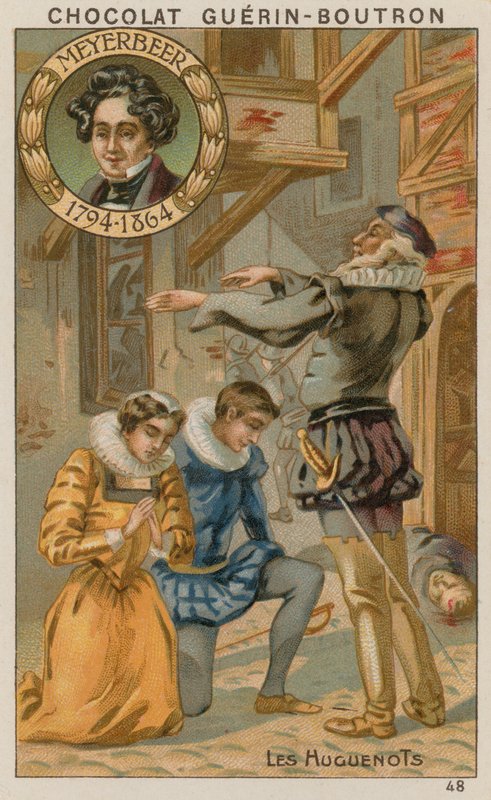 Meyerbeer, Huguenotterne af French School