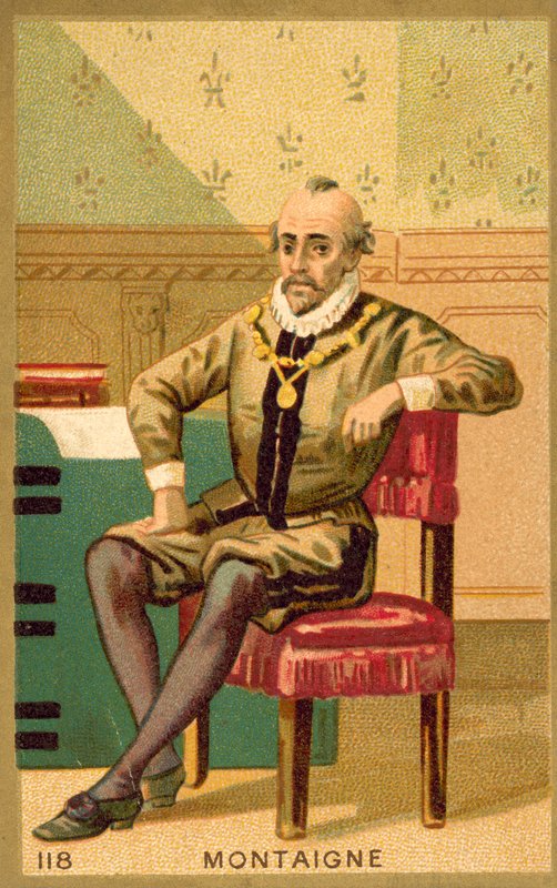Michel de Montaigne, fransk forfatter og filosof af French School