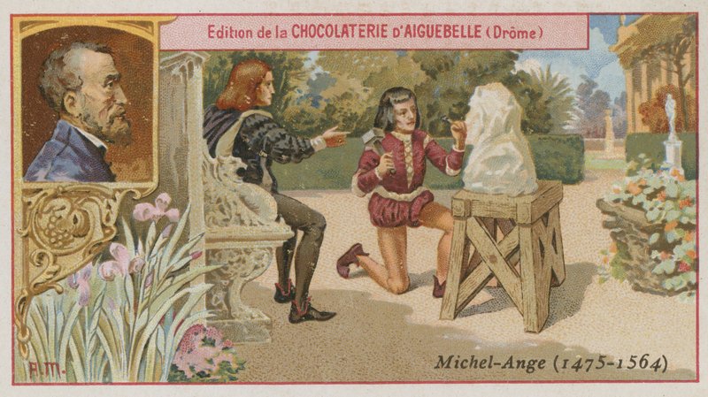Michelangelo, italiensk kunstner af French School
