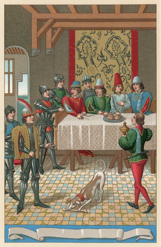 Middelalderdragt af French School