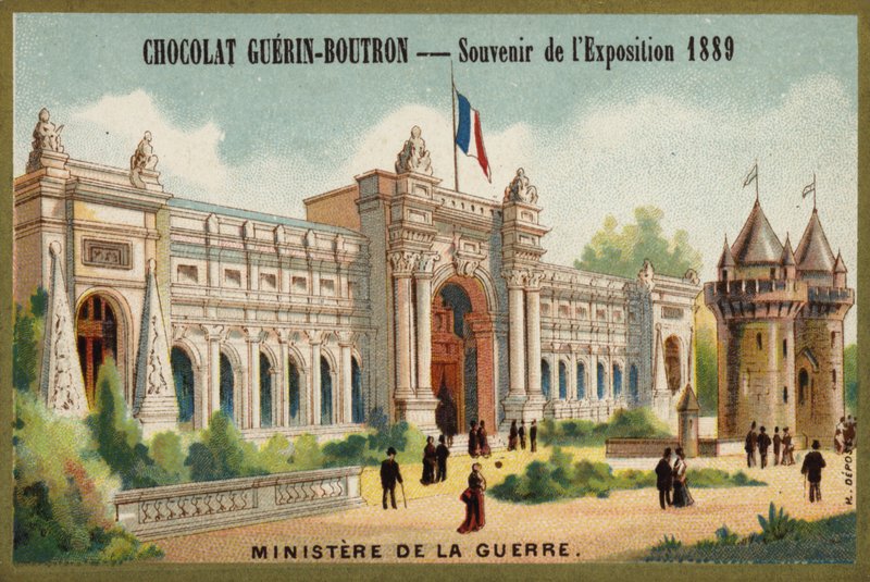 Krigsministeriet (chromolitho) af French School