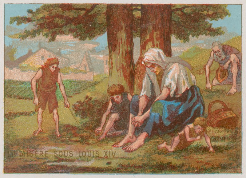 Elendighed under Ludvig XIVs regeringstid af French School