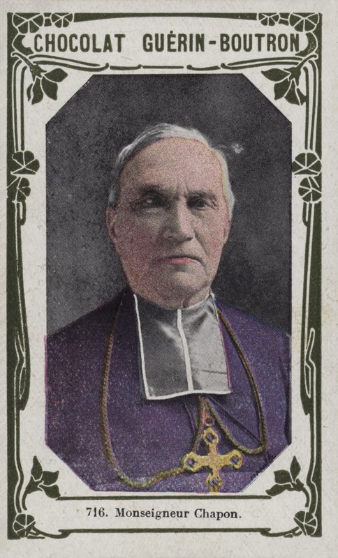 Monsignor Chapon (farvet foto) af French School
