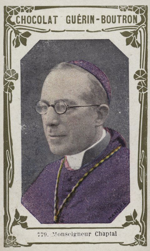 Monseigneur Chaptal (farvet foto) af French School