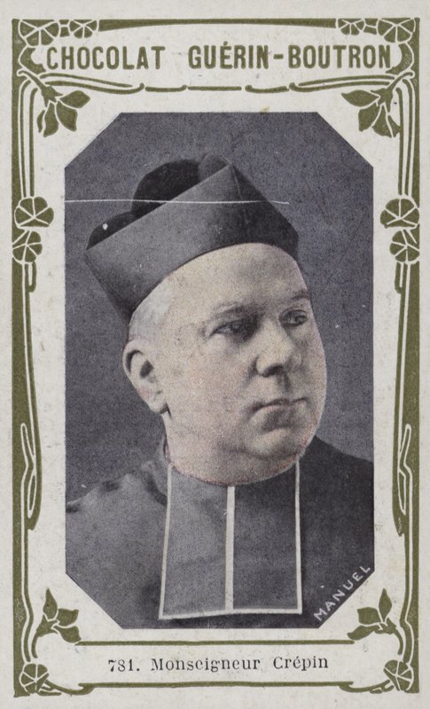 Monseigneur Crepin (farvet foto) af French School
