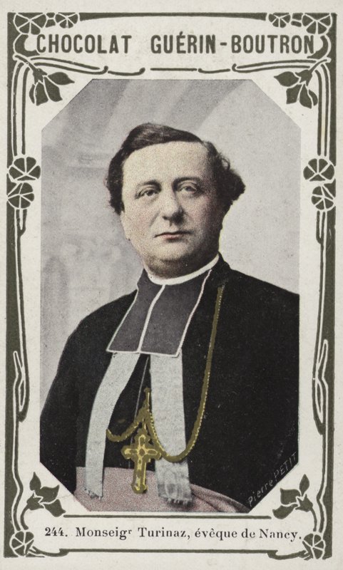 Monsignor Turinaz, biskop af Nancy (farvet foto) af French School