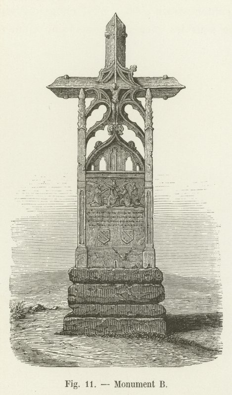 Monument B af French School