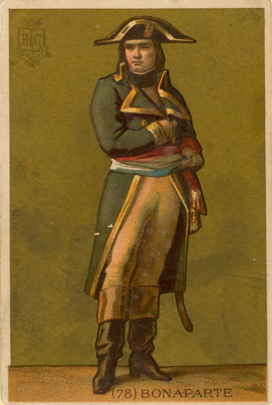 Napoleon Bonaparte af French School