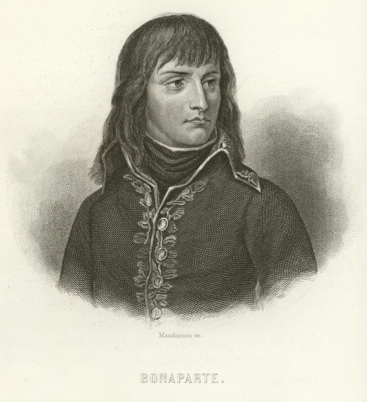 Napoleon Bonaparte af French School
