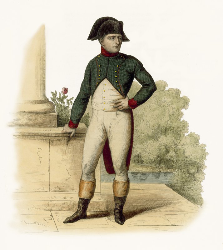 Napoleon Bonaparte af French School