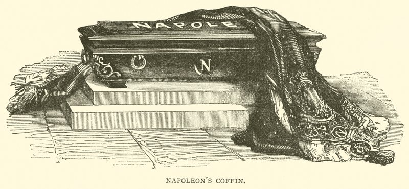 Napoleons kiste (gravering) af French School