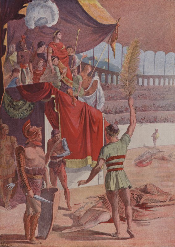 Neron i cirkus af French School