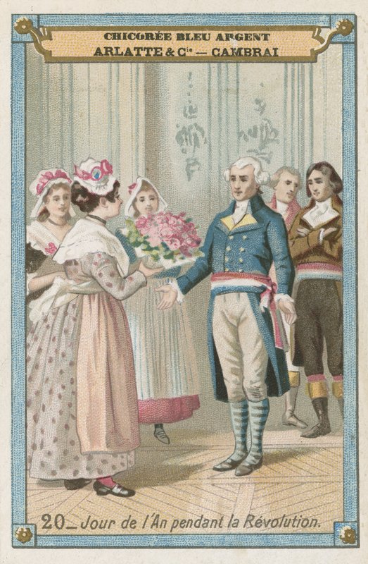 Nytårsdag under den franske revolution af French School