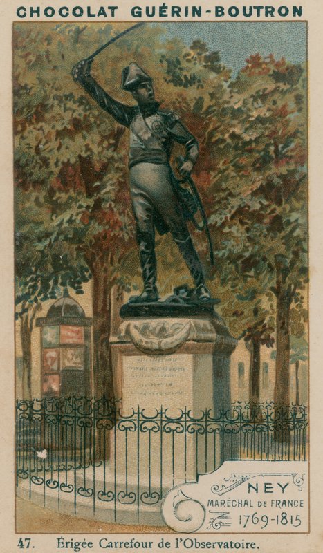 Ney, marskal af Frankrig, 1769-1815, opført korsvej for observatoriet af French School