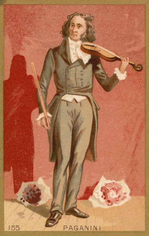 Niccolo Paganini, italiensk violinist og komponist af French School