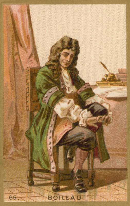 Nicolas Boileau, fransk digter af French School