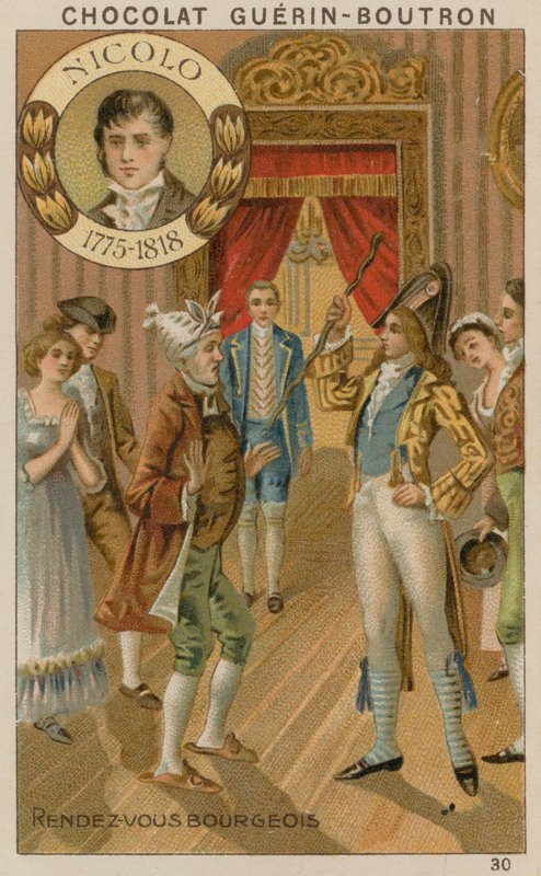 Nicolo, Rendez-vous Bourgeois af French School