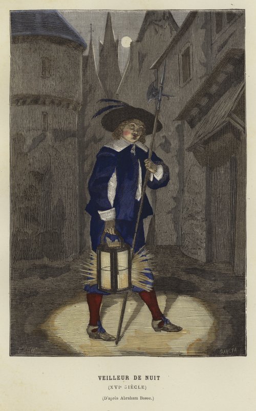 Nattevagt, 1500-tallet af French School