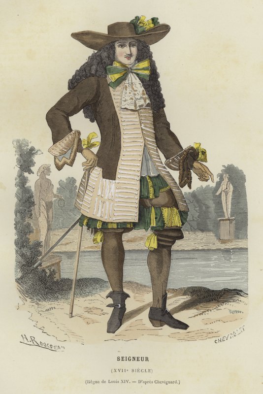 Adelsmand, 1600-tallet af French School