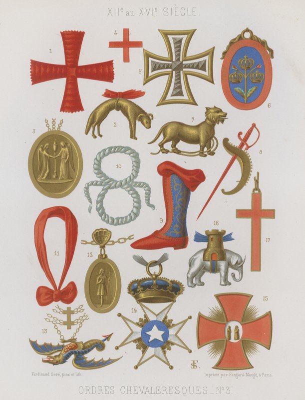 Ridderordener af French School