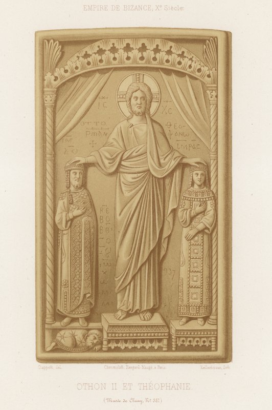 Otto II og Theophanu af French School