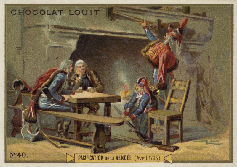 Pacification of the Vendee, den franske revolution, april 1795 af French School