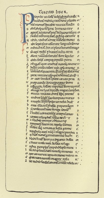 Side fra Pharsalia af Lucan af French School