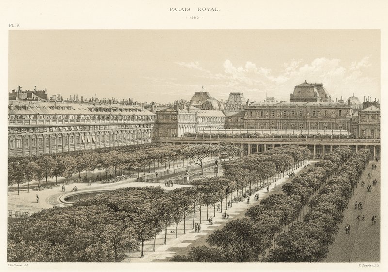 Kongeslottet, 1880 af French School