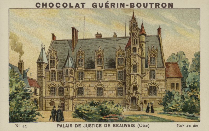 Retsbygningen i Beauvais, Oise af French School