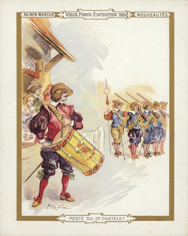 Paris-udstilling 1900, Cavalier-trommespil af French School