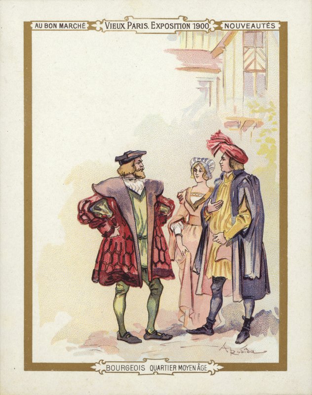 Paris Udstilling 1900, I Samtale af French School