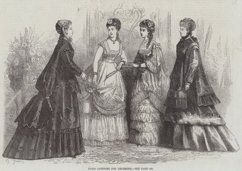 Paris Fashions til december af French School