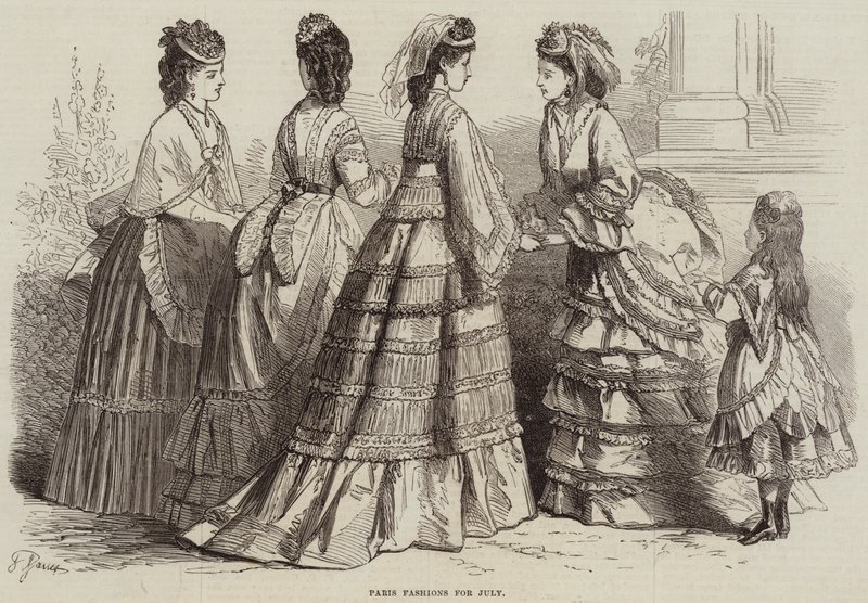 Paris Fashions i juli af French School