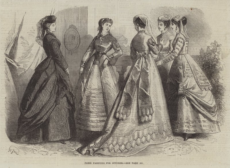 Paris Fashions til oktober af French School