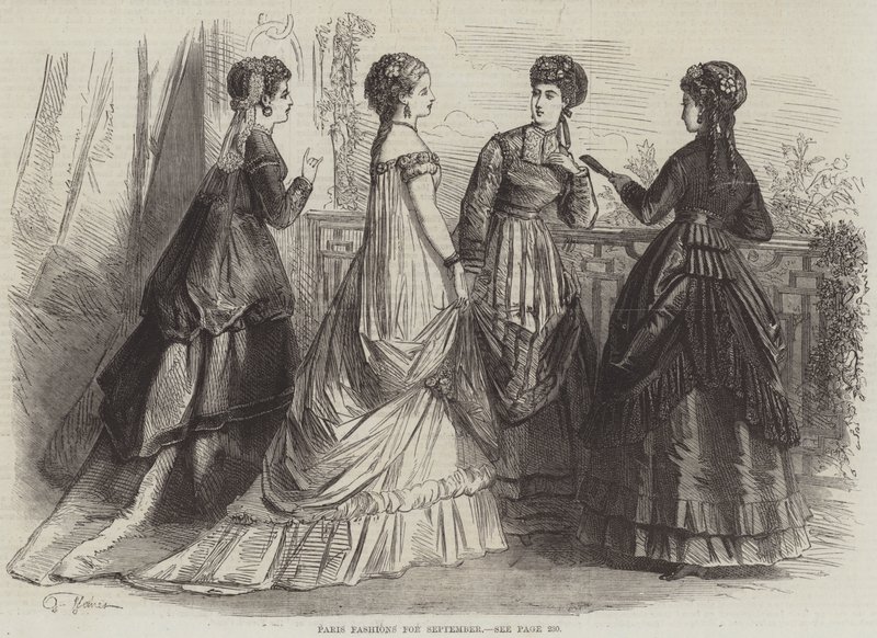 Paris Fashions til september af French School