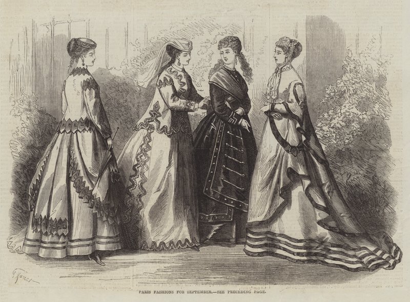 Paris Fashions til september af French School