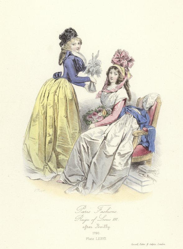 Paris mode, regeringstid af Ludvig XIV af French School