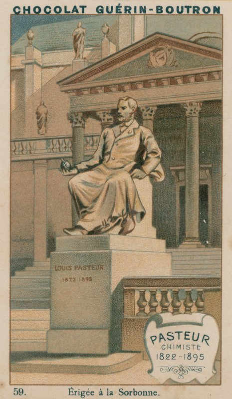 Pasteur, kemiker, 1822-1895, etableret ved Sorbonne af French School